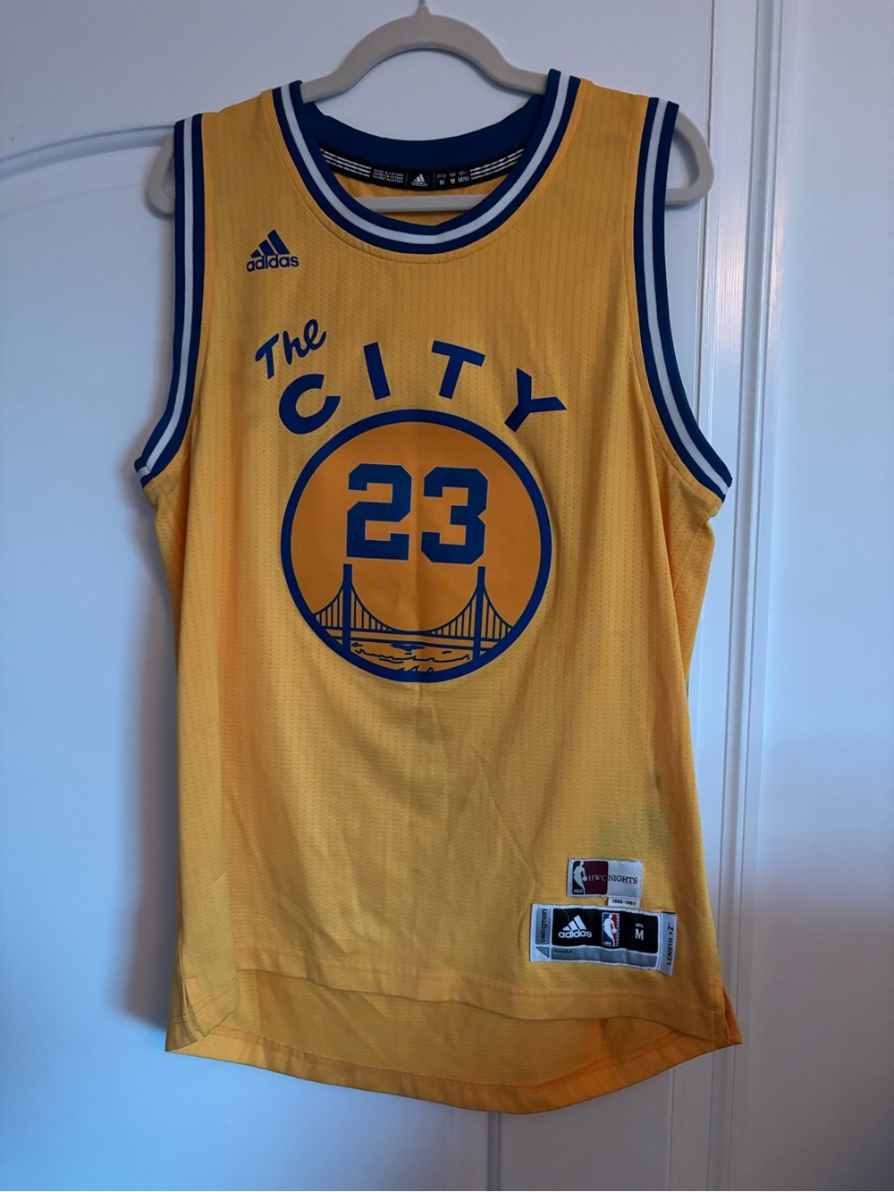 Vintage Adidas Golden State Warriors Jersey - Draymond Green #23 - Throwback - M